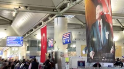 portre -  Atatürk Havalimanı’nda saat 9'u 5 geçe hayat durdu  Videosu