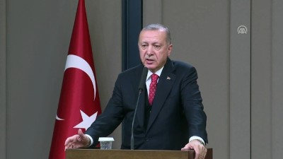 savunma bakani - Cumhurbaşkanı Erdoğan: 'Mühimmatın miadının dolması diye bir şey olmadığını savunma bakanım bana bildirdi' - ANKARA  Videosu