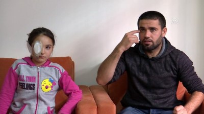 goz kapagi - Suriyeli Luceyn, eski güzelliğine kavuşmayı bekliyor - İSTANBUL Videosu
