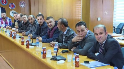 Türk-İş Genel Başkanı Atalay geçici işçileri kabul etti - ANKARA 