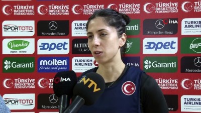 milli basketbolcu - Özge Yavaş: “İki maçımızı da kazanmak istiyoruz”  Videosu