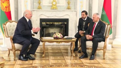 kasen - TBMM Başkanı Yıldırım, Belarus Cumhurbaşkanı Lukaşenko ile görüştü - MİNSK  Videosu
