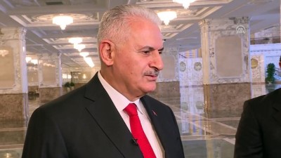 terorle mucadele - TBMM Başkanı Yıldırım: '(Türkiye-Belarus yıllık ticaret hacmi) 1 milyar dolar hedefine yaklaşıyoruz' - MİNSK Videosu