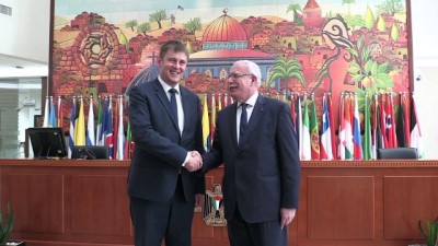 Çekya Dışişleri Bakanı Tomas Petricek, Filistin'de (1) - RAMALLAH