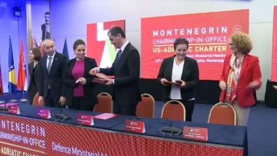 Karadağ'da 'ABD-Adriyatik Toplantısı' düzenlendi - BUDVA
