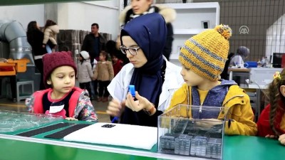 ogretmenlik - Minik öğrenciler telefon fabrikasında üretime katıldı - SAMSUN  Videosu