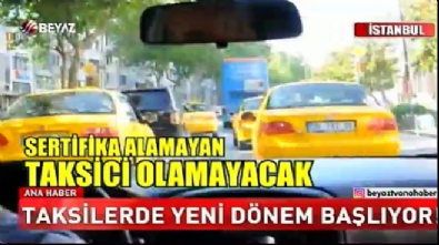 istanbul taksiciler esnaf odasi - Taksilerde yeni dönem başlıyor! Taksicilere eğitim şartı geliyor Videosu