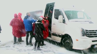 kar yagisi - Doğuda kış : Muş'ta 32 köy kapalı  Videosu