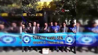 kamu calisanlari -  Türk Kamu Sen’den Cumhurbaşkanı Erdoğan’a posta güvercinli mektup ve zam talebi çağrısı Videosu