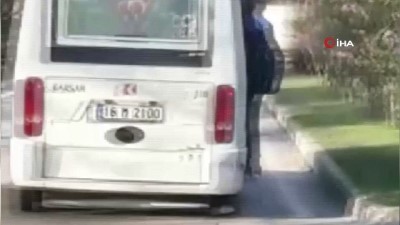 okul cantasi -  Bursa'da ölümüne yolculuk kameralara yansıdı  Videosu