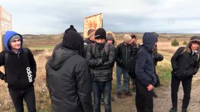 guzergah - Edirne'de 14 düzensiz göçmen yakalandı  Videosu