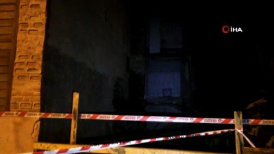  Fatih Samatya’da bir bina çökme riski nedeniyle boşaltıldı