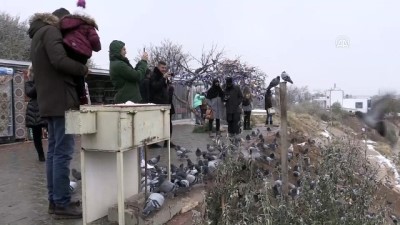 kar yagisi - Kapadokya'da 'kar' güzelliği - NEVŞEHİR  Videosu