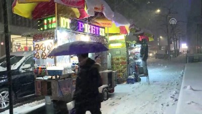 kar firtinasi - New York’ta kar fırtınası hayatı olumsuz etkiledi  Videosu