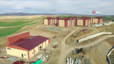 insaat alani -  Yapımı devam eden Sungurlu T Tipi Kapalı Cezaevi havadan görüntülendi  Videosu