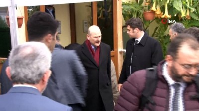  Bakan Soylu’dan, öldürülen Karacan’ın ailesine taziye ziyareti 