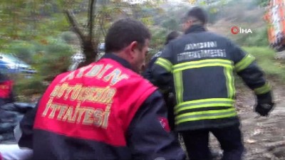  Nişanlı çift ölümden döndü, uçurumdan yuvarlanan otomobildeki gençler ekipler tarafından kurtarıldı 