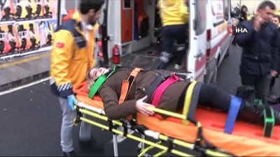 ilk mudahale -  Şişli’de gerçekleşen kazada insanlık ölmemiş dedirten yardımlaşma... Karşıya geçmeye çalışan kadına taksi çarptı, yardımına taksici ve çevredeki vatandaşlar koştu  Videosu