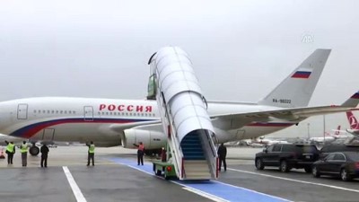 Rusya Devlet Başkanı Putin, İstanbul'da 