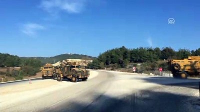 askeri arac - Suriye sınırına askeri sevkiyat - HATAY Videosu