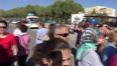 can guvenligi -  Antalya'da velilerin yol kapatma eylemi  Videosu