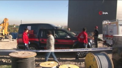  İnşaatın çatısı çöktü 