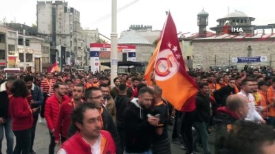 derbi maci - Taksimde derbi coşkusu Videosu