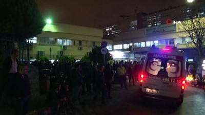  Taraftarlar derbiyi bıraktı hastaneye akın etti