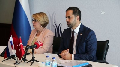 Türk-Rus Toplumsal Forumu Türk Kanadı Eş Başkanı Ahmet Berat Çonkar - ANTALYA