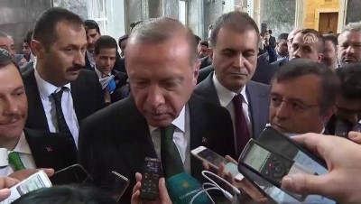 basin mensuplari - Cumhurbaşkanı Erdoğan, soruları cevapladı - TBMM  Videosu