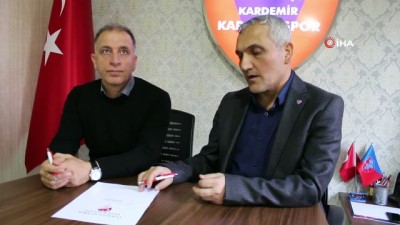 imza toreni - Karabükspor’da Taner Öcal dönemi resmen başladı Videosu