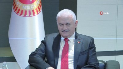 meclis baskanlari -  TBMM Başkanı Yıldırım, ikili görüşmeler yapıyor  Videosu