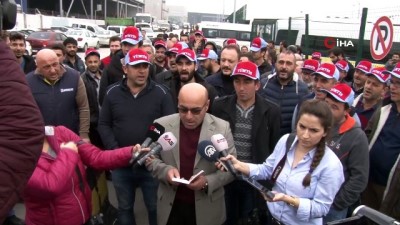 taseron isci -  - Tofaş'ta işine son verilen 97 işçi fabrika önünde eylem yaptı Videosu
