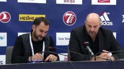 Zvezdan Mitrovic: “Her iki takım da iyi bir mücadele sergiledi”
