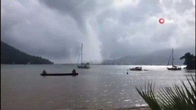 20 dakika - Marmaris'de hortum dehşeti kamerada Videosu