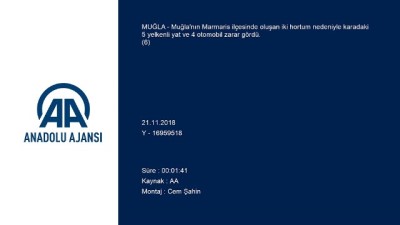 20 dakika - Marmaris'te hortum (6) - MUĞLA Videosu