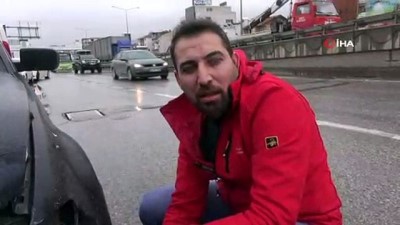 direksiyon -  D-100’de 6 araç birbirine girdi: 2 yaralı  Videosu