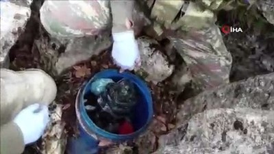 kuru fasulye -  Ele geçirilen mühimmat böyle imha edildi  Videosu