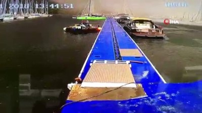 luks tekne -  Hortum Marmaris’e böyle geldi... Felaket anları kamerada  Videosu