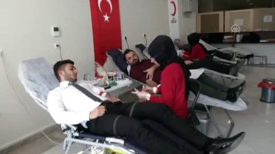kan bagisi - Sağlık Bakanlığı çalışanları kan bağışladı - ANKARA Videosu