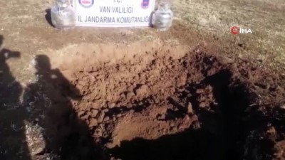 mutfak tupu -  Van’da toprağa gömülü 2 adet patlayıcı imha edildi  Videosu