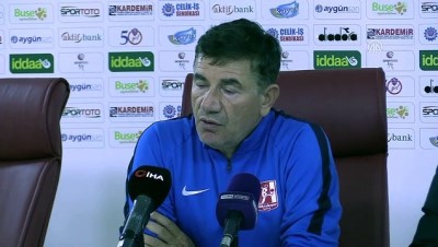 Kardemir Karabükspor - Balıkesirspor Baltok maçının ardından - KARABÜK
