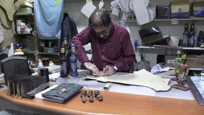 sanat eseri - Ustanın ruh halini yansıtan masklar ilgi görüyor - ISPARTA  Videosu