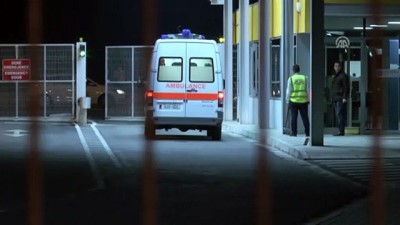 meclis bahcesi - Yaralı Arnavut kadın polis tedavi için ambulans uçakla Türkiye'ye gitti - TİRAN  Videosu