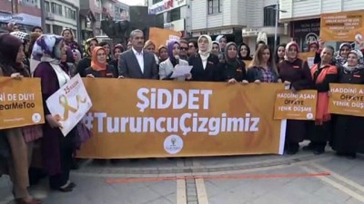 kadina karsi siddet - 25 Kasım Kadına Yönelik Şiddete Karşı Uluslararası Mücadele Günü - YALOVA  Videosu