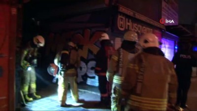 saglik ekibi -  Beyoğlu’nda iş yeri yangını  Videosu