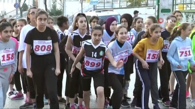spor bilinci - Kros müsabakalarında öğrenciler kıyasıya yarıştı  Videosu