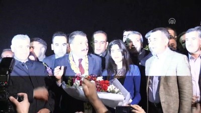 yerel yonetimler - Malatya Büyükşehir Belediye Başkan adayına çoşkulu karşılama Videosu