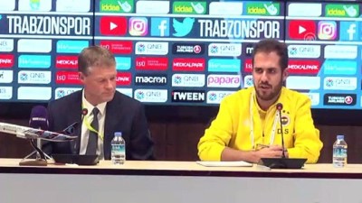 Trabzonspor-Fenerbahçe maçının ardından - Erwin Koeman - TRABZON