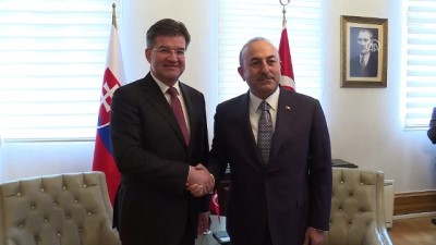 Çavuşoğlu-Lajca görüşmesi - İSTANBUL 